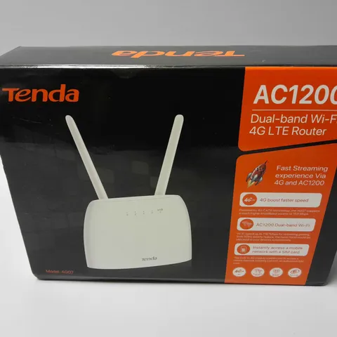 BOXED TENDA AC1200 DUAL-BAND WI-FI 4G LTE ROUTER