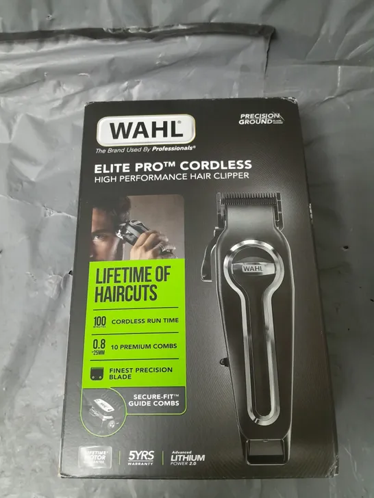 WAHL CLIPPER KIT LITHIUM CORDLESS ELITE PRO