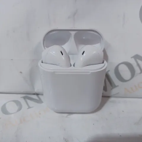 BOXED TWS TRUE WIRELESS STEREO I12 EARBUDS IN WHITE