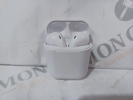 BOXED TWS TRUE WIRELESS STEREO I12 EARBUDS IN WHITE