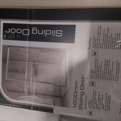 BOXES AQUALUX SLIDING DOOR 1200mm