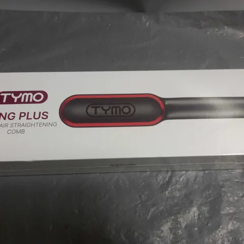 BOXED AND SEALED TYMO BEAUTY RING PLUS IONIC HAIR STRAIGHTENING COMB