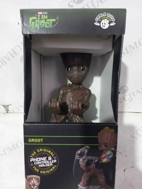 CABLE GUYS MARVEL GROOT PHONE & CONTROLLER HOLDER