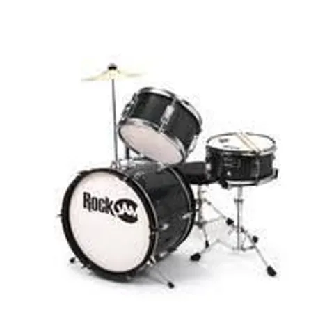 BOXED PDT ROCK JAM FULL SIZE DRUM KIT - BLACK