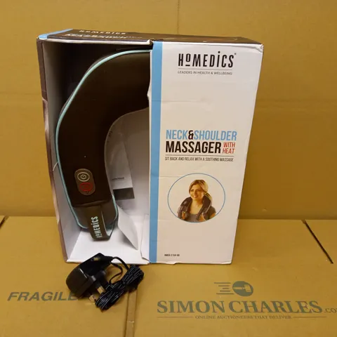HOMEDICS NECK AND SHOULDER MASSAGER WITH HEAT