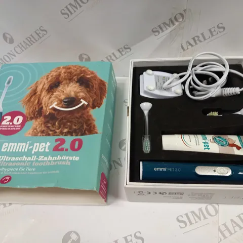 BOXED EMMI-PET 2.0 ULTRASONIC TOOTHBRUSH