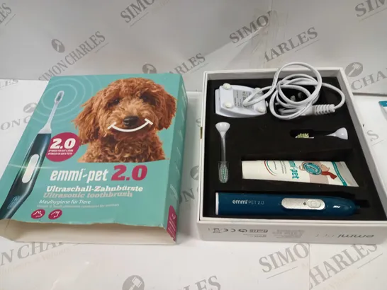 BOXED EMMI-PET 2.0 ULTRASONIC TOOTHBRUSH