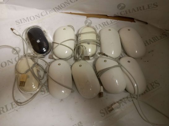 LOT OF 10 APPLE MOUSE