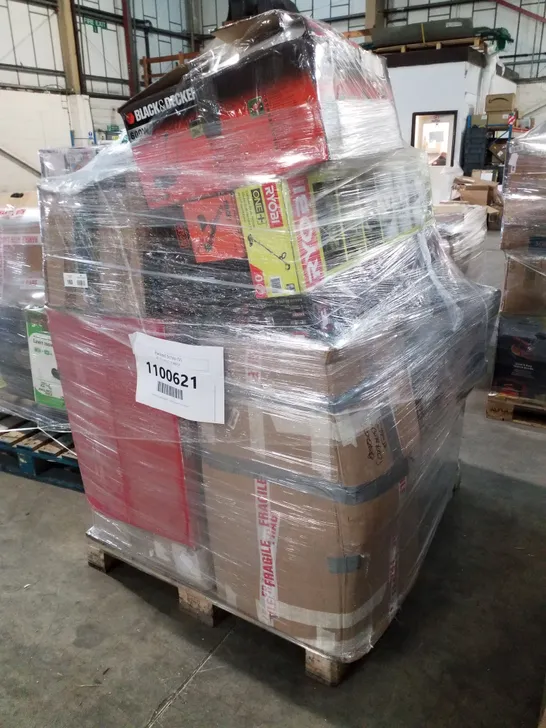 PALLET OF APPROXIMATELY ASSORTED HOUSEHOLD & ELECTRICITY PRODUCTS INCLUDING 