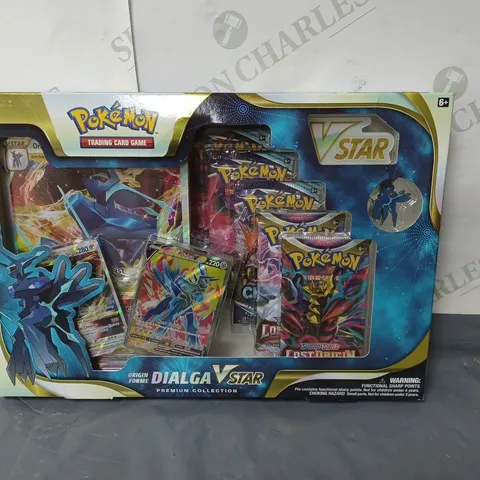 BOXED AND SEALED POKEMAN DIALGA V STAR TRADING CARD GAME