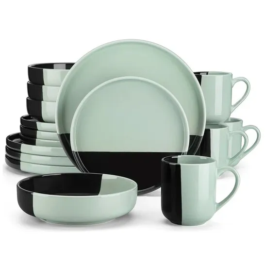 BOXED LATITUDE RUN KYSEAN PORCELAIN CHINA DINNERWARE SET