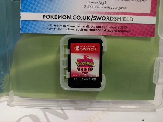 NINTENDO SWITCH POKEMON SHIELD GAME