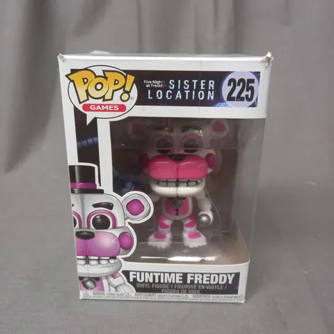 POP! GAMES FIVE NIGHTS AT FREDDYS - FUNTIME FREDDY - VINYL FIGURE