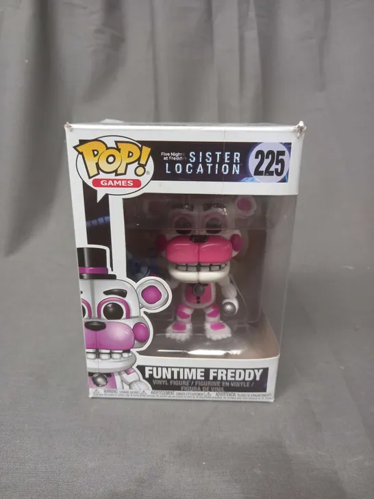 POP! GAMES FIVE NIGHTS AT FREDDYS - FUNTIME FREDDY - VINYL FIGURE