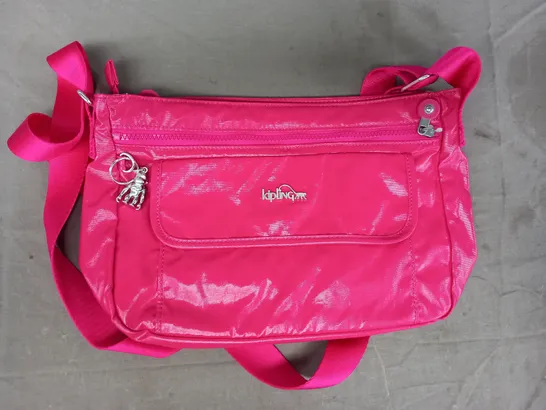 KIPLING ZISKA LARGE CROSSBODY BAG IN PINK