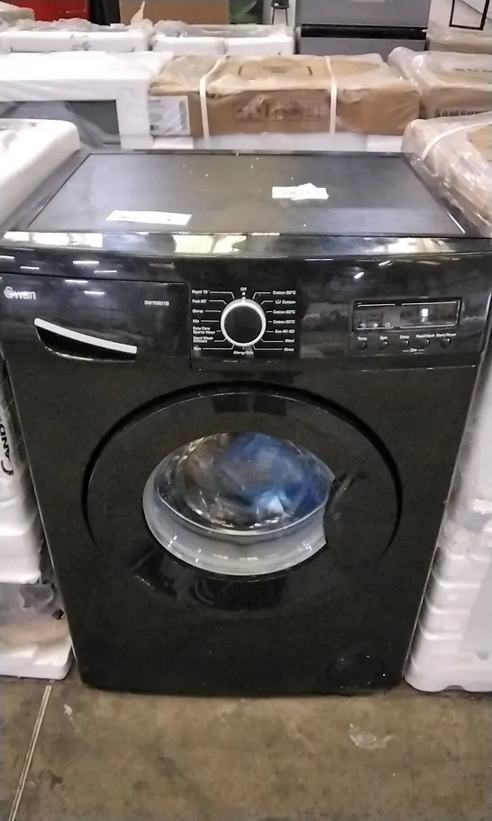 SWAN SW15821B 7KG LOAD 1200 SPIN WASHING MACHINE BLACK