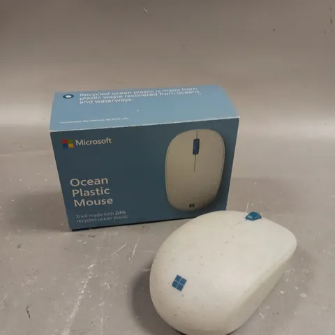 BOXED MICROSOFT OCEAN PLASTIC WIRELESS MOUSE 