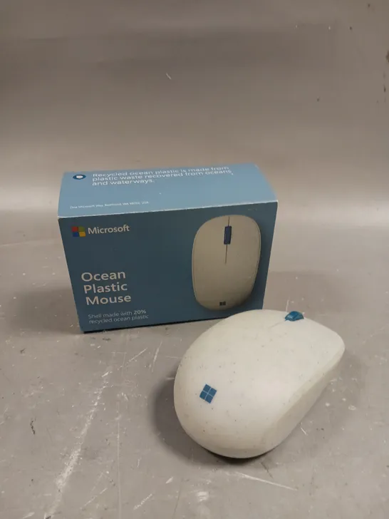 BOXED MICROSOFT OCEAN PLASTIC WIRELESS MOUSE 