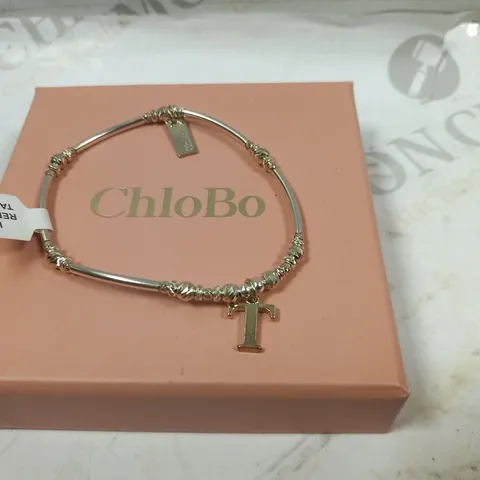 BOXED CHLO BO 'T' BRACELET