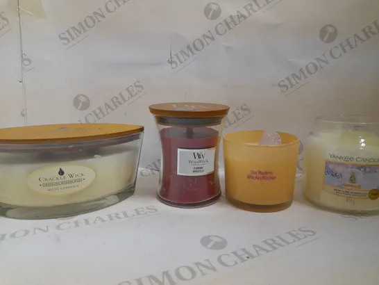 BOX OF APPROX 10 CANDLES IN ASSORTED SCENTS	