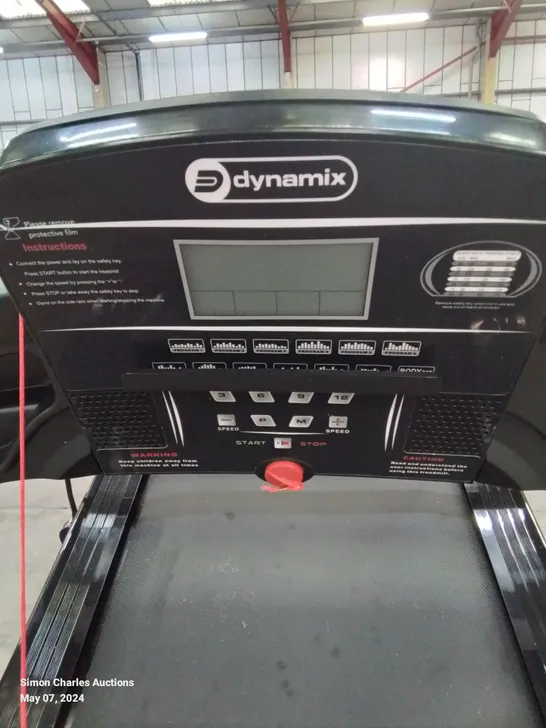 DYNAMIX T2000D MOTORISED TREADMILL 