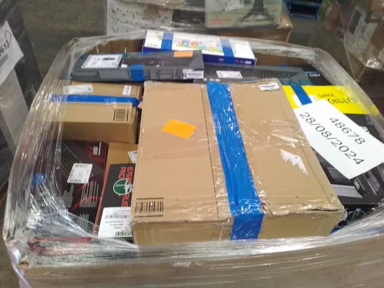 PALLET OF APPROXIMATELY 92 UNPROCESSED RAW RETURN HIGH VALUE ELECTRICAL GOODS TO INCLUDE;