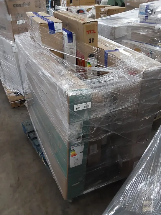 PALLET OF APPROXIMATELY 8 ASSORTED TELEVISIONS TO INCLUDE 