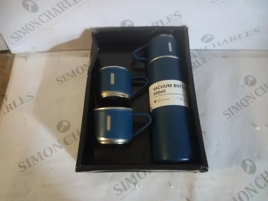 VACUUM FLASK SET IN NAVY