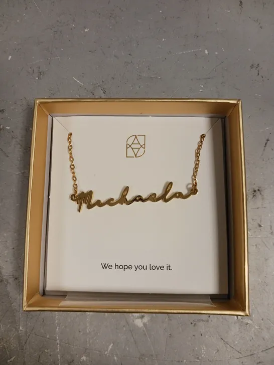 ABBOTT LYON PERSONALISED 'MICHAELA' NECKLACE 