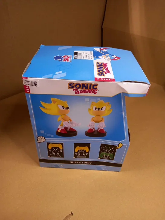 BOXED YELLOW SUPER SONIC PHONE & CONTROLLER HOLDER