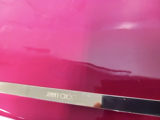 JIMMY CHOO RED CLUTCH BAG