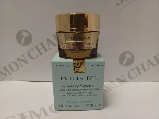 ESTEE LAUDER REVITALIZING SUPREME+GLOBAL ANTI AGING CELL POWER EYE BALM 15ML