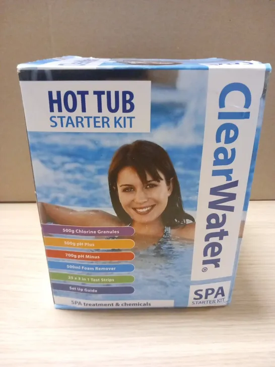 BOXED SPA CHEMICAL STARTER KIT 