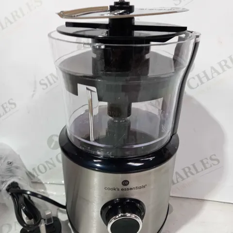 COOK'S ESSENTIALS 400ML COMPACT DOUBLE BLADE FOOD PROCESSOR