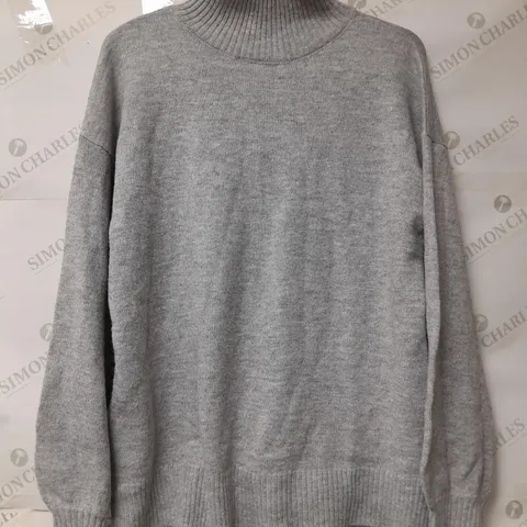 DENIM & CO LADIES GREY JUMPER SIZE L