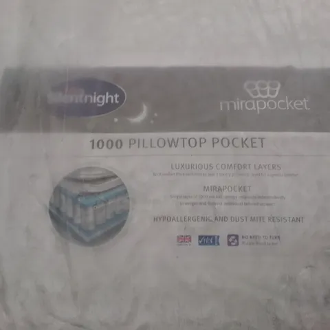 QUALITY BAGGED ECO COMFORT PILLOW TOP MATTRESS 