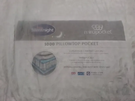 QUALITY BAGGED ECO COMFORT PILLOW TOP MATTRESS 