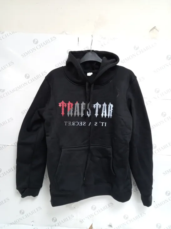 TRAPSTAR BLACK HOODIE SIZE M