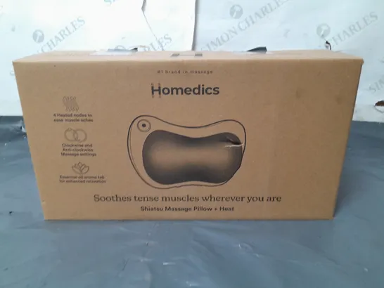 HOMEDICS SHIATSU MASSAGE PILLOW WITH HEAT