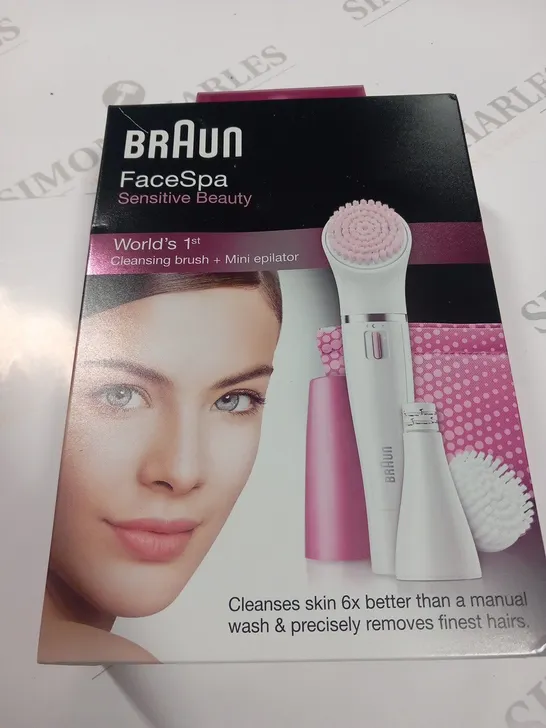 BOXED BRAUN FACE SPA SENSITIVE BEAUTY 