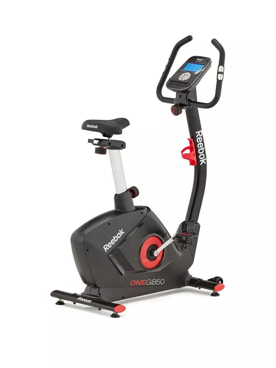 BOXED REEBOK GB50 ONE SERIES BLACK EXERCISE BIKE (1 BOX) RRP £629.99