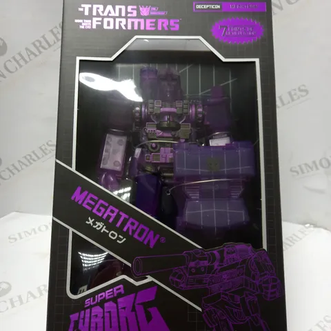 TRANSFORMERS MEGATRON X-RAY PURPLE FIGURE SUPER CYBORG DECEPTICON SUPER7