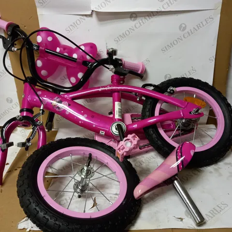 HUFFY DISNEY MINNIE MOUSE KIDS BIKE PINK FOR 3-5 YEAR OLD