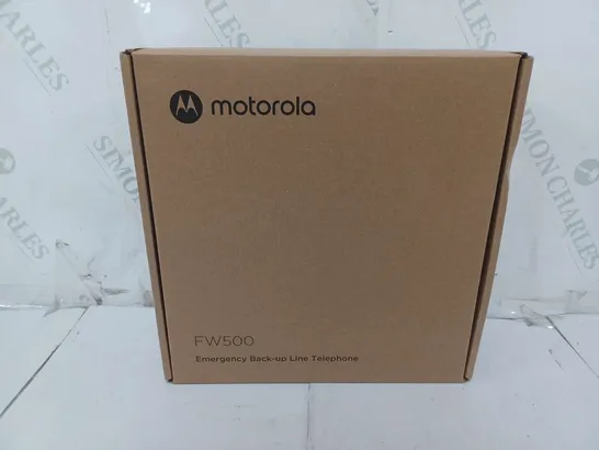 BOXED MOTOROLA FW500 EMERGENCY BACK-UP LINE TELEPHONE