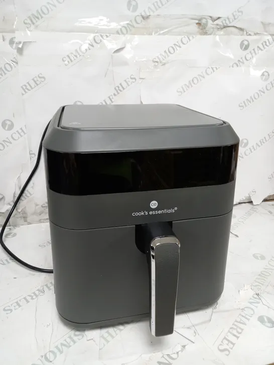 COOK'S ESSENTIALS 5.8L AIR FRYER, SLATE GREY