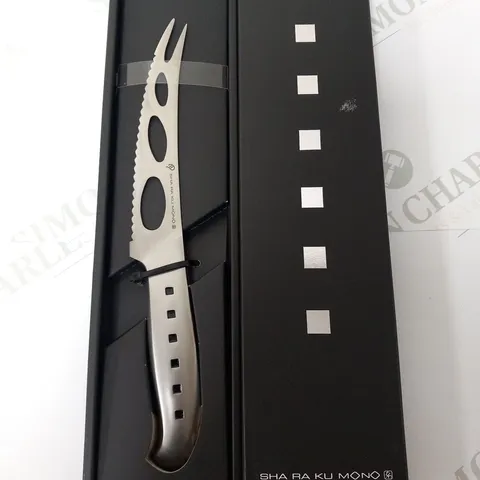 BRAND NEW BOXED SHA RA KU MONO MOLYBDENUM VANADIUM STEEL FJ-09 15CM CHEESE KNIFE