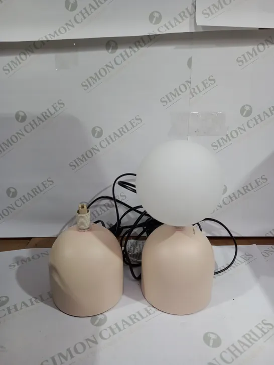 JOHN LEWIS LUPO TOUCH LAMP PAIR