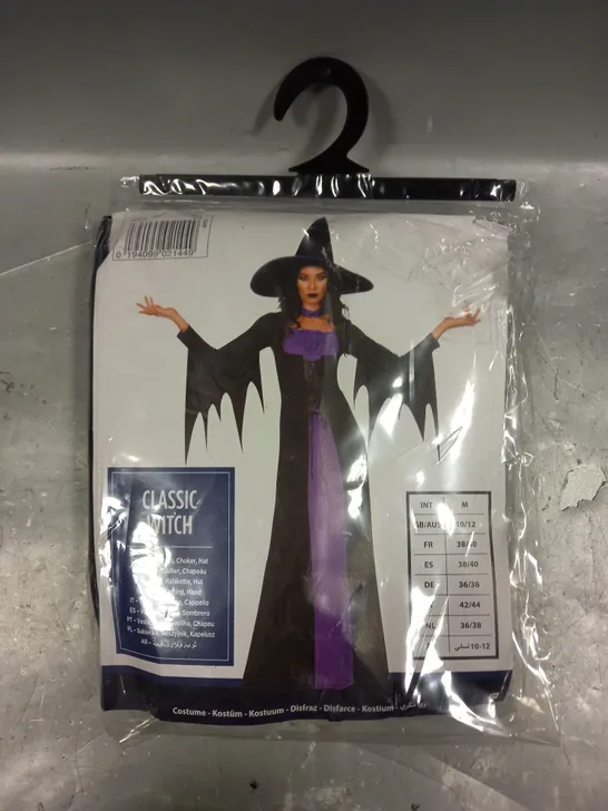 AMSCAN CLASSIC WITCH COSTUME - M 