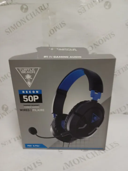 TURTLE BEACH RECON 50P WIRED GAMING PLAYSTATION 4 & 5 HEADSET