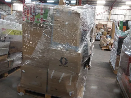 PALLET OF APPROXIMATELY 23 UNPROCESSED RAW RETURN HOUSEHOLD AND ELECTRICAL GOODS TO INCLUDE;